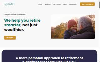 Haywood Wealth Management of Webster website