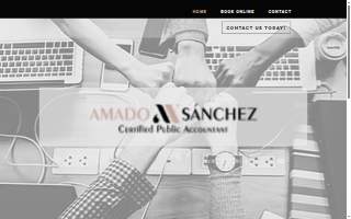 Amado Sanchez, CPA website