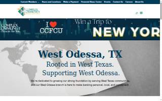 Complex Community Federal Credit Union West Odessa website