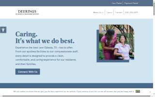 Deerings Nursing and Rehabilitation website