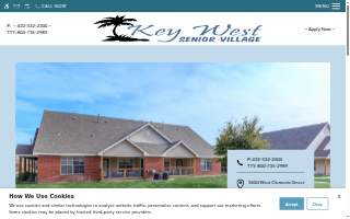 Keywest Senior Village website