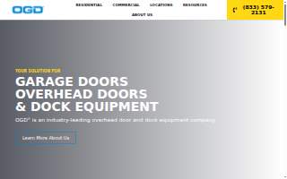 OGD Overhead Garage Door of West Odessa website