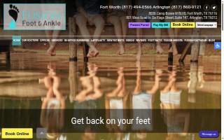 Fusion Foot & Ankle: Fort Worth - Moody Mankerious, DPM website