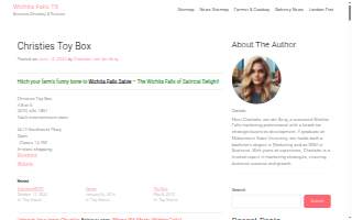 Christies Toy Box website