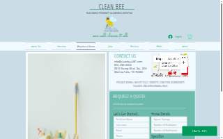 Clean Bee website