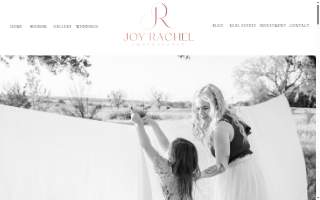 Joy Rachel Photography website