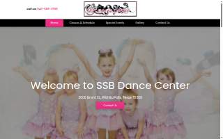 SSB Dance Center website