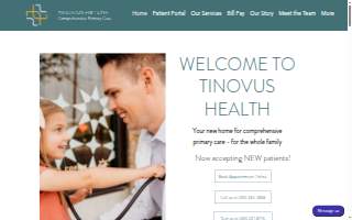 Tinovus Health website