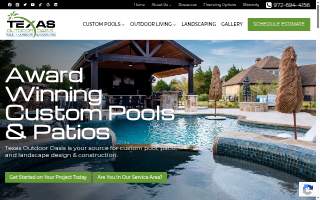 Texas Outdoor Oasis website