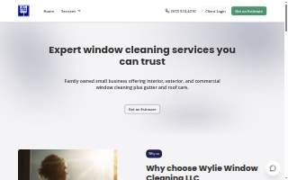 Wylie Window Cleaning website
