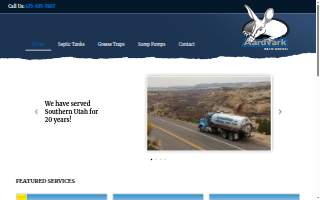 Aardvark Waste Services website