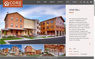 CORE Architecture website
