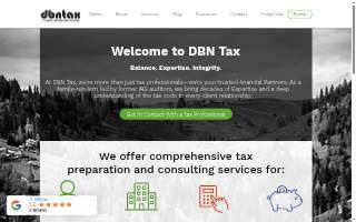 DBN Tax website