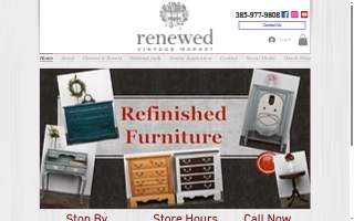Renewed Vintage Market website
