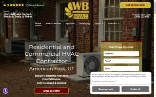WB HVAC website