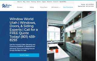 Window World Utah of American Fork website