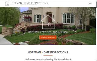 Hoffman Home Inspections website