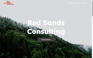 Red Sands Consulting website