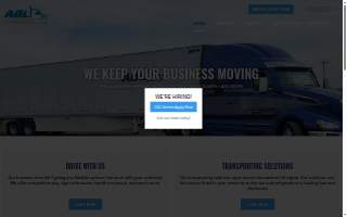 ABL Trucking website
