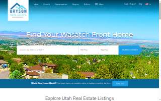 Bryson Real Estate website