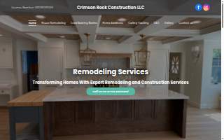 Crimson Rock Construction website