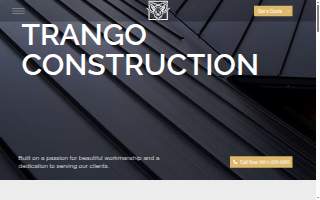 Trango Construction website