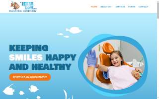 Jesse Low Pediatric Dentistry website