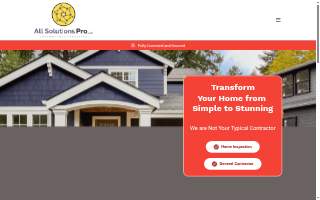 All Solutions Pro, LLC / General Contractor website