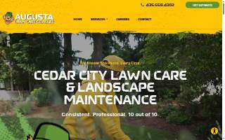 Augusta Lawn Care Services of Cedar City website