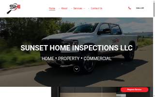 Sunset Home Inspections, LLC website