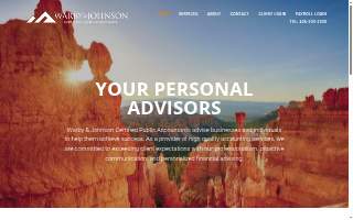 Warby & Johnson CPAs, PLLC website
