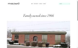 Arbuckle Dental website