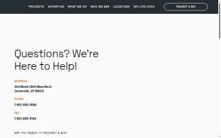 Cook Builders website