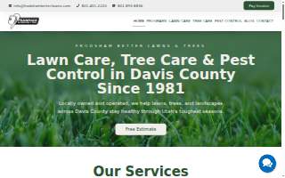 Frodsham Better Lawns & Trees website