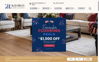 Kay Riley Flooring & Design website