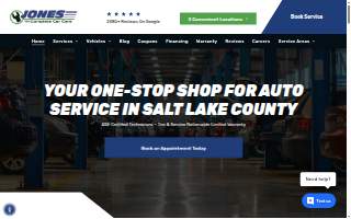 Jones Complete Car Care of Clearfield website