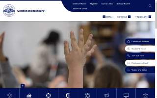 Clinton Elementary School website