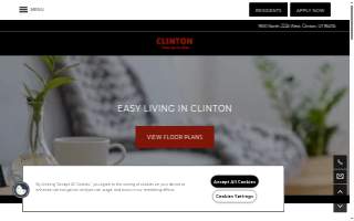 Clinton Towne Center Apartments website