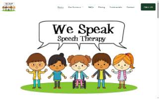 We Speak Speech Therapy of Clinton website