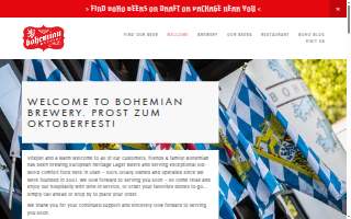 Bohemian Brewery of Cottonwood Heights website
