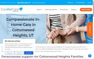 ComForCare Home Care (East Salt Lake, UT) website