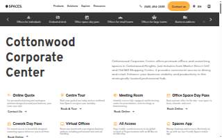 Cottonwood Corporate Center website