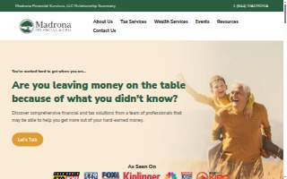 Madrona Financial & CPAs of Cottonwood Heights website