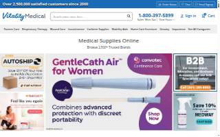 Vitality Medical website