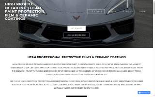 High Profile Detailing website