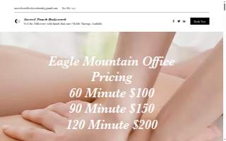 Sacred Touch Bodywork website