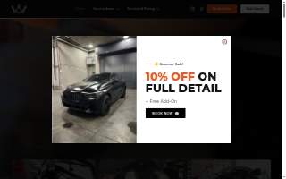 King Mobile Detailing website