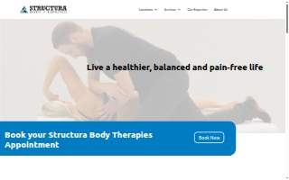 Structura Body Therapies website
