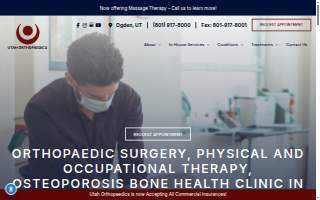 Utah Orthopaedics (Surgical Center) website