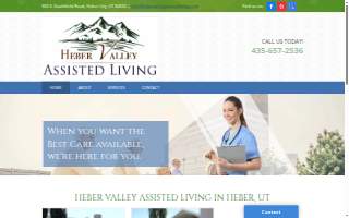 Heber Valley Assisted Living website